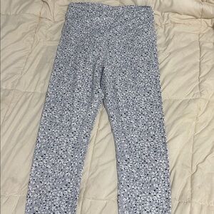 Adidas Black and White Patterned Leggings